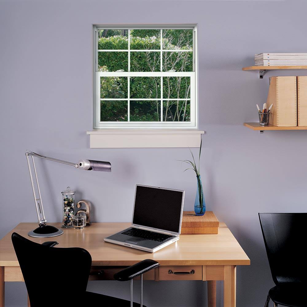 White Vinyl Single Hung Window D6063