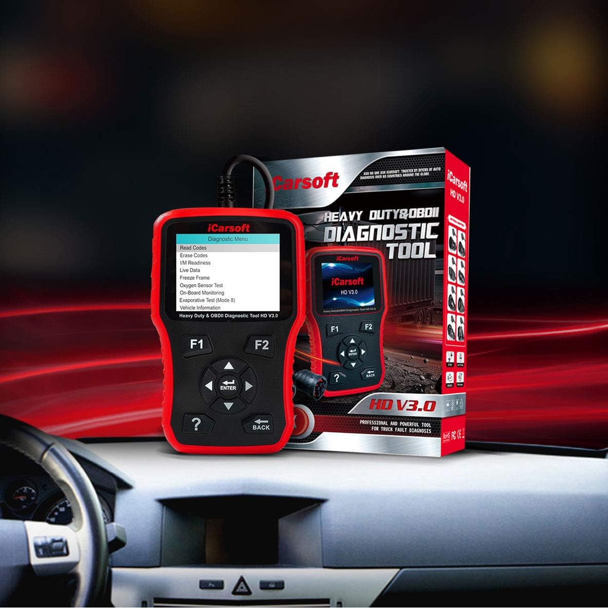 Heavy Duty Diesel Truck Diagnostic Scanner Tool Code Reader I970