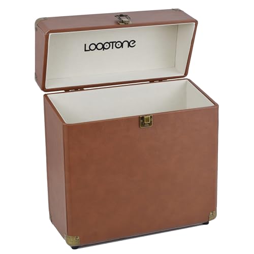 Vintage Vinyl Record Storage Case for 30 Albums A145