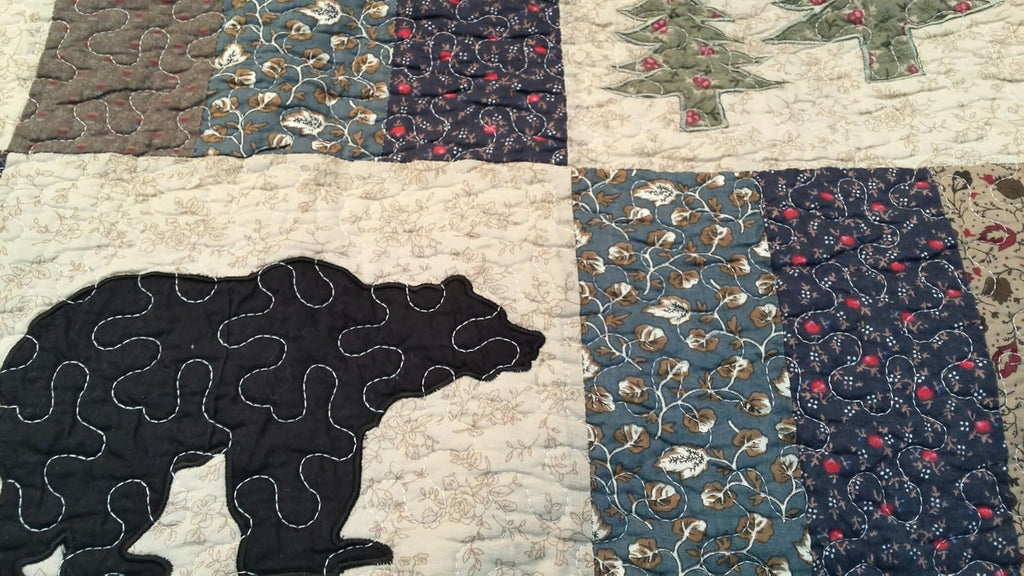 All Cotton 3 Piece Queen Quilt Set Y814059