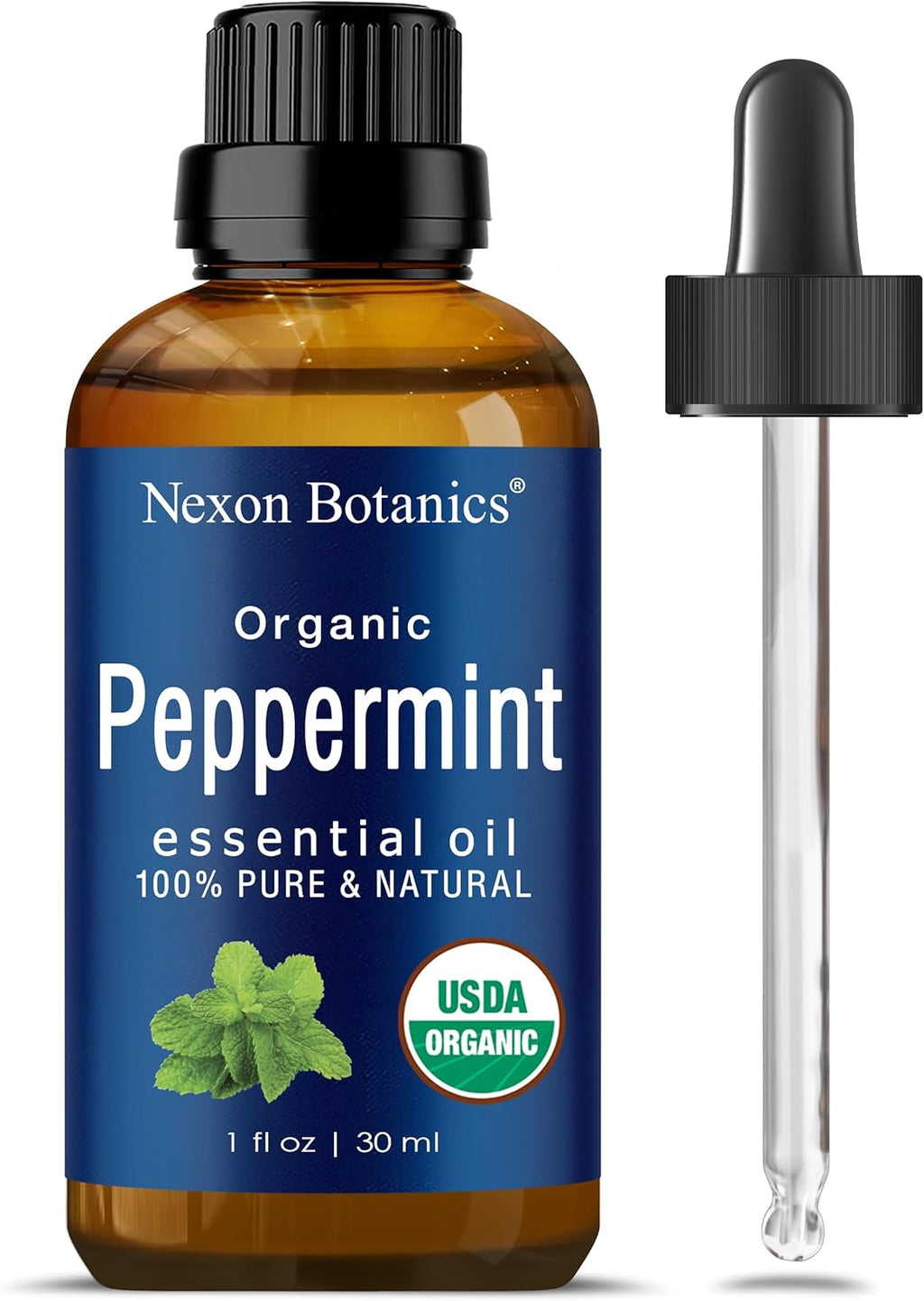 Organic Peppermint Essential Oil 30 ml Q633693