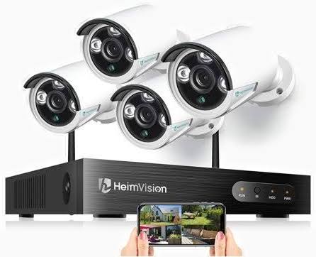 8CH 1080p Wireless Security Camera System D101