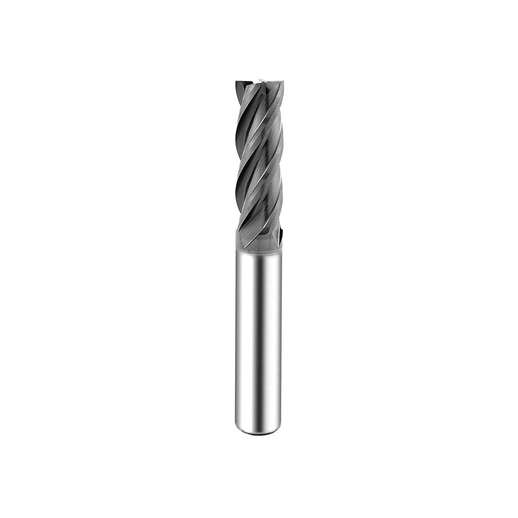 Carbide Square End Mill 4 Flute 5 Pieces 3/8 L909