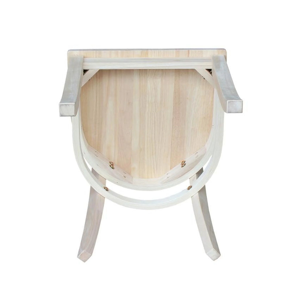 Set of Two X-Back Chairs B931795