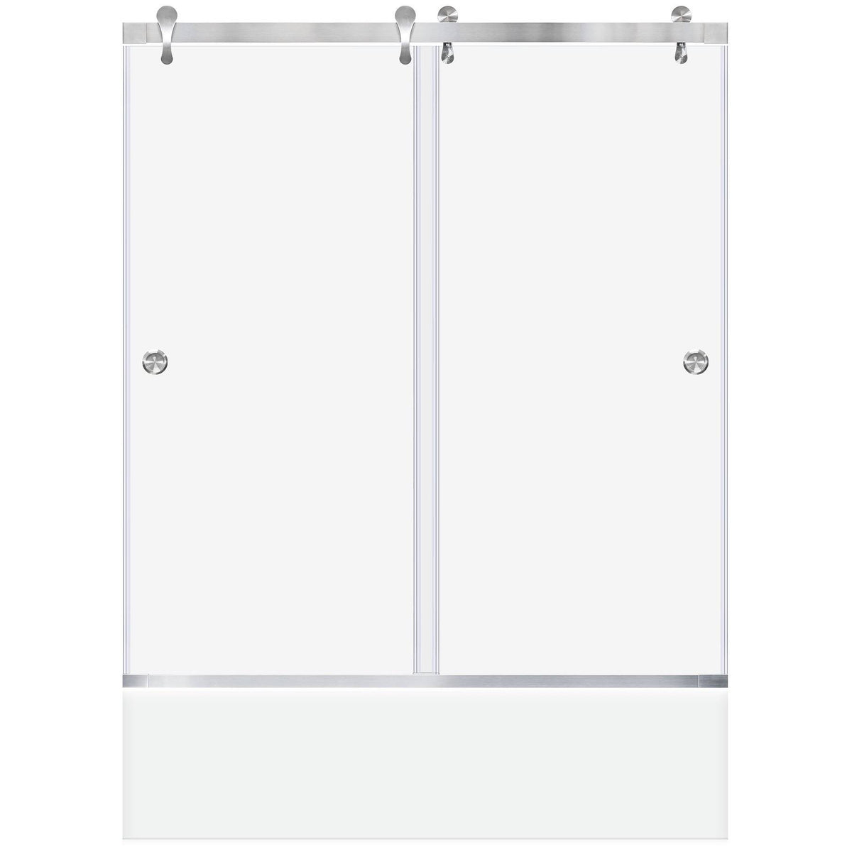 60 x 62 Bypass Frameless Tub Door L8480