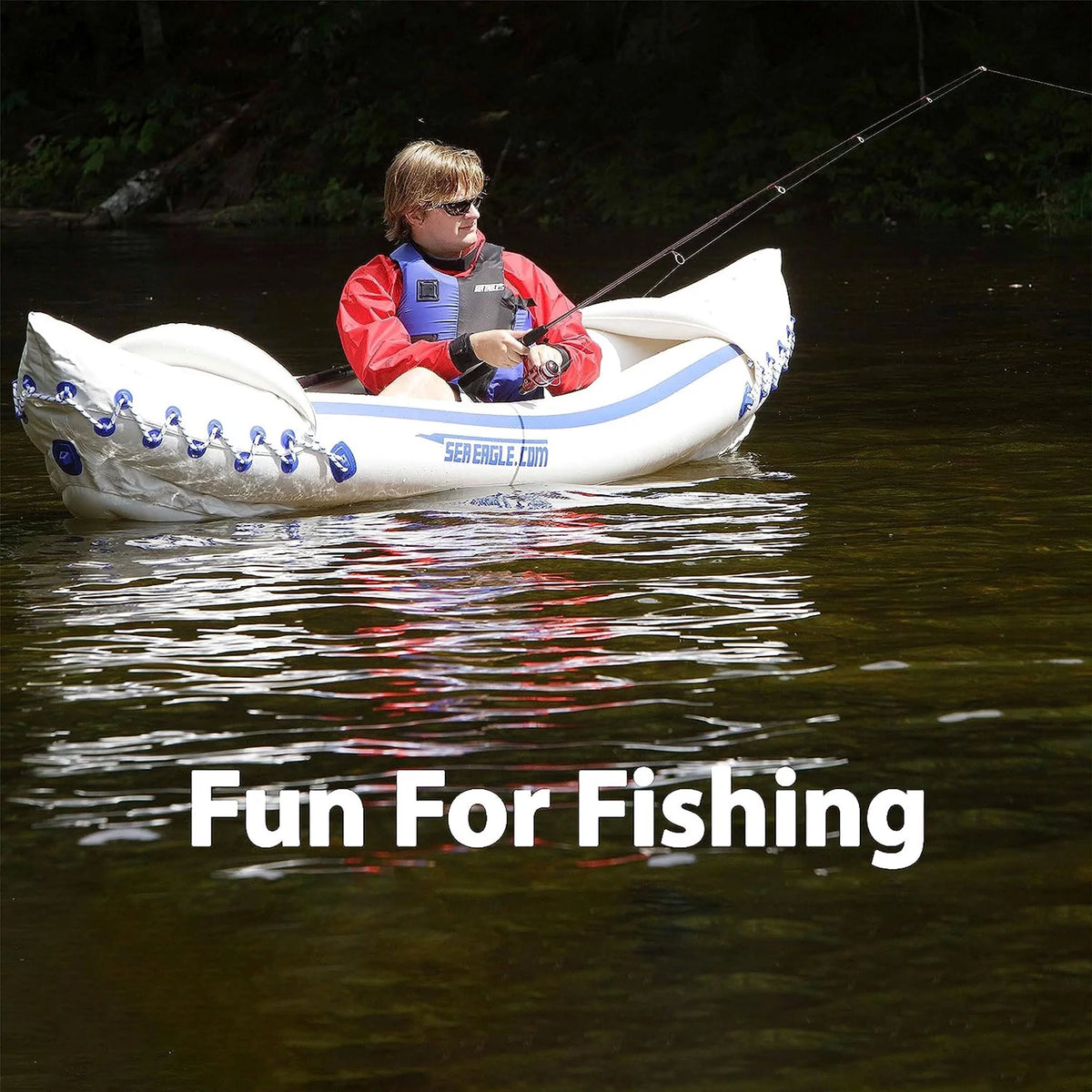 3 Person Inflatable Kayak Canoe with Paddles T562799