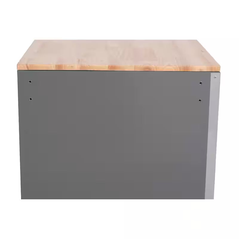 52 in. Gloss Gray Mobile Workbench Tool Chest V9606