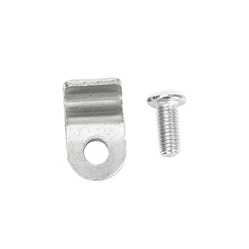 50pcs 3/16" Stainless Steel Brake Line Clamp & Screw V5671