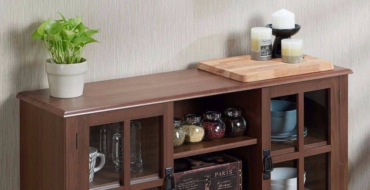 Walnut Console Table O593331