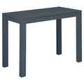 Gray Wood Writing Desk with Drawers G346490