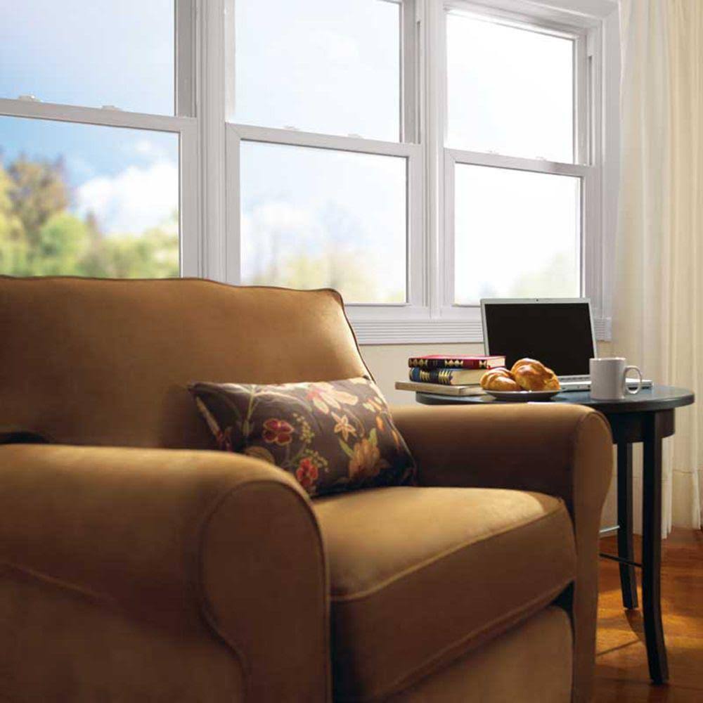 33.75 in. x 65.25 in. White Vinyl Double Hung Window F967
