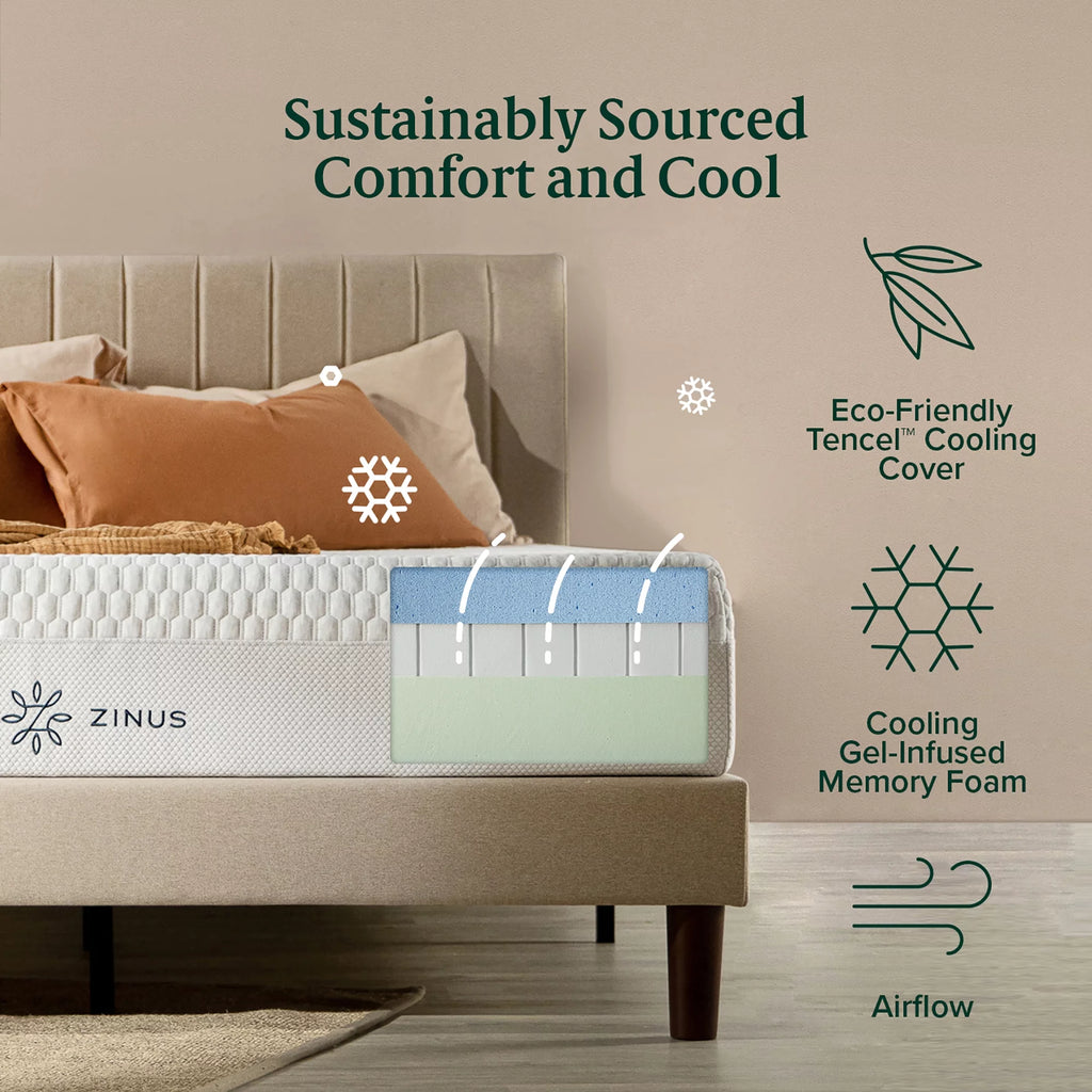 12 Memory Foam Mattress, Full D64452