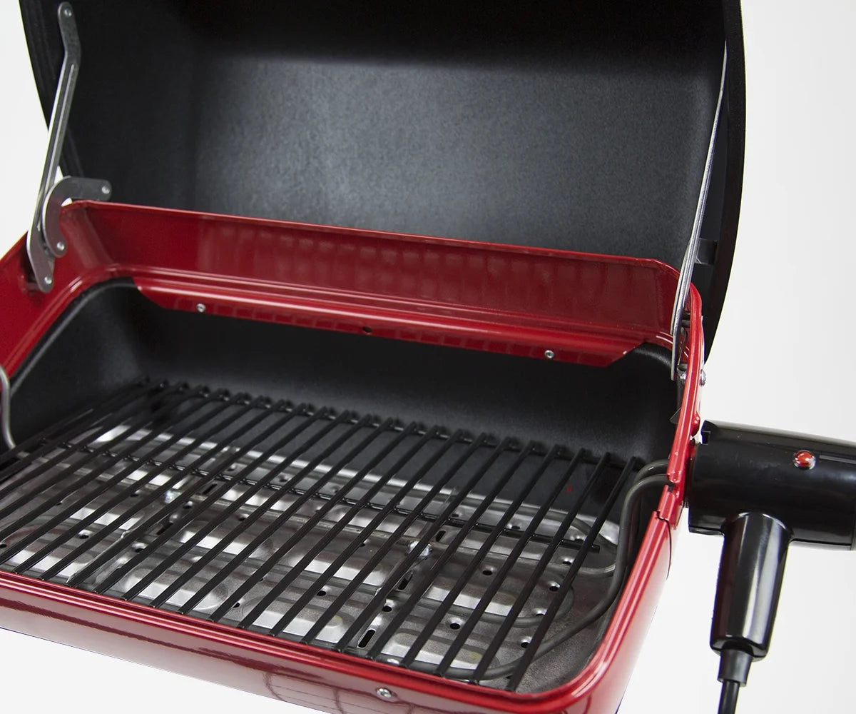 Electric Tabletop Steel Grill with 3-Position Element E18295