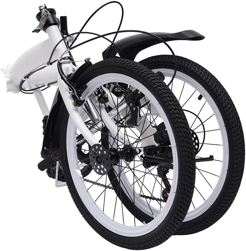 20" 7 Speed Folding Bike Carbon Steel M397