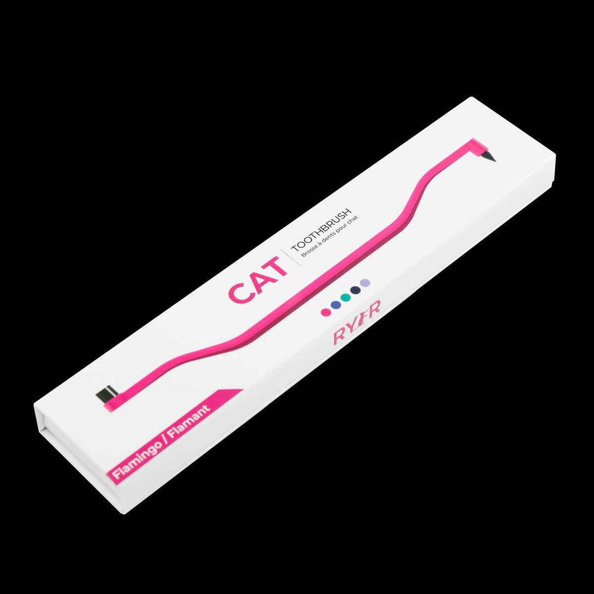 Dual Sided Cat Toothbrush F9079