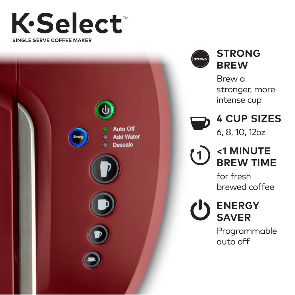 Single-Serve K-Cup Pod Coffee Maker X89630