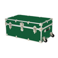 Large Rhino Armor Trunk with Removable Wheels in Forest Green Q64994