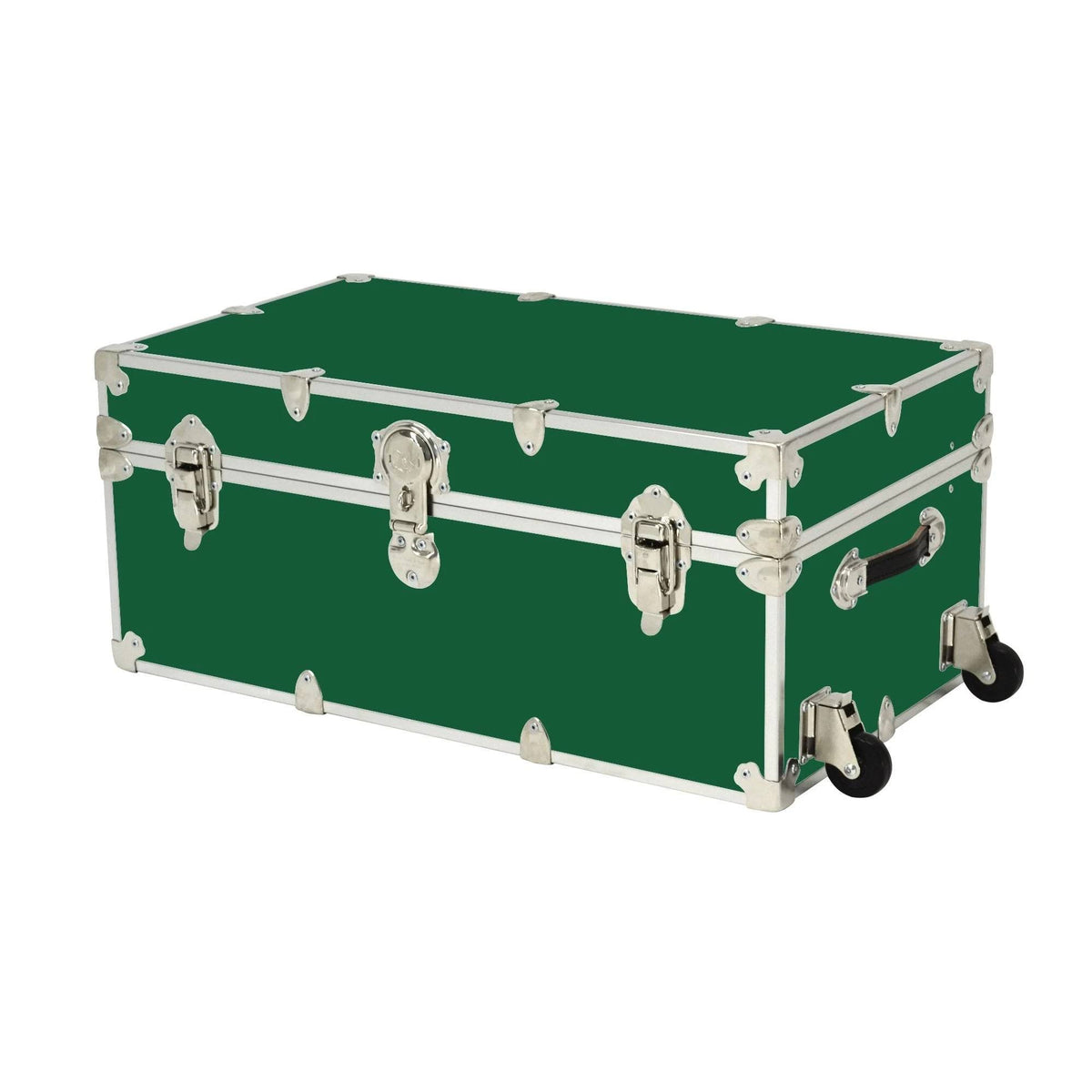 Large Rhino Armor Trunk with Removable Wheels in Forest Green Q64994