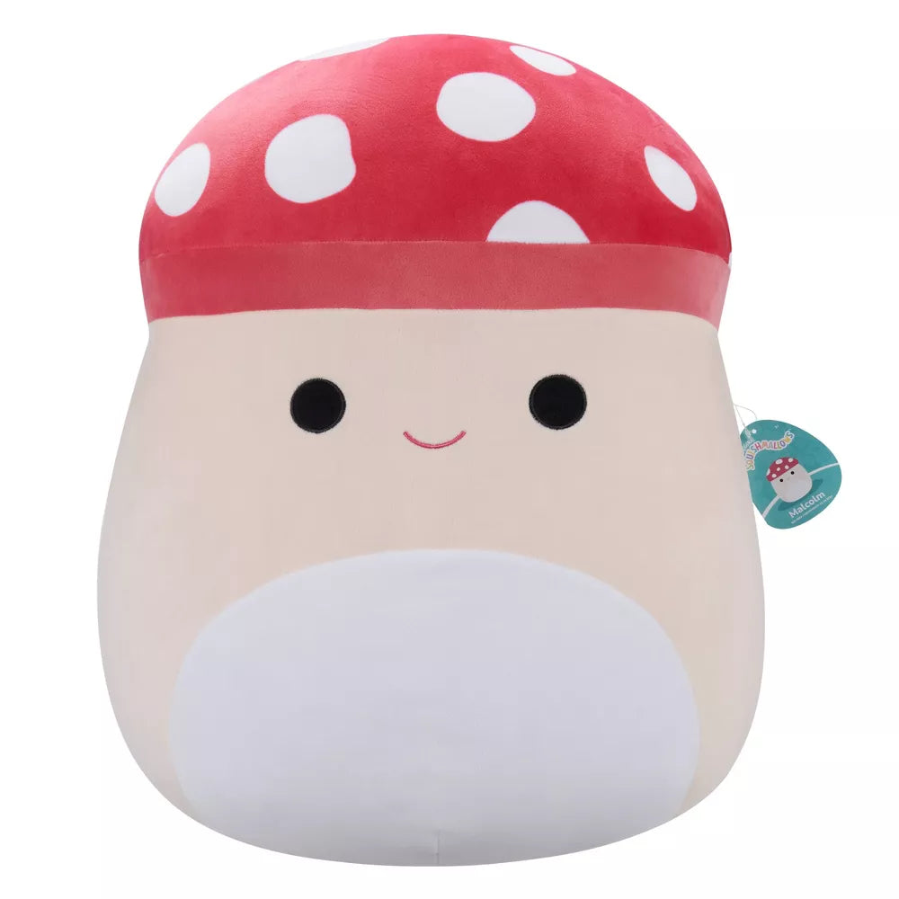 Malcolm the Red Mushroom 11 Inch Plush Stuffed Toy C1583