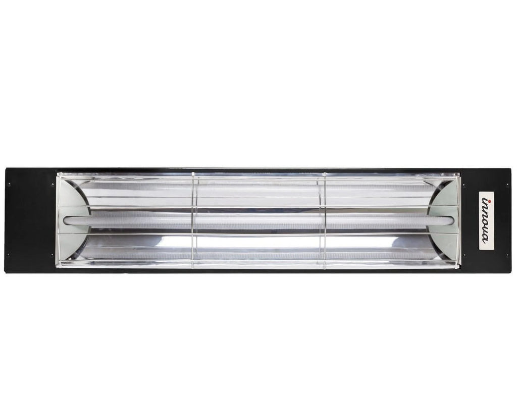 1500 Watt Plug-In Electric Infrared Heater Black W36889