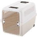 White and Beige Pet Carrier J377