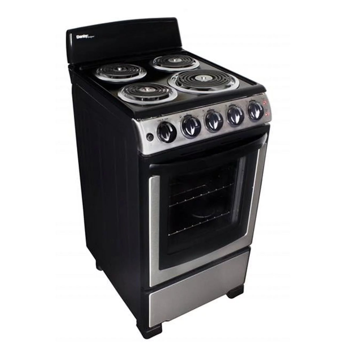 Black 2.3 cu.ft. Single Electric Range with Manual Clean Oven C80938