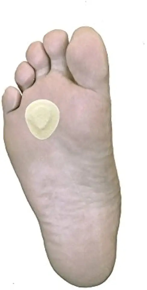 1/4" Skived Beveled Morton's Neuroma Pads, 100 Ball of Foot Felt Cushions V337493