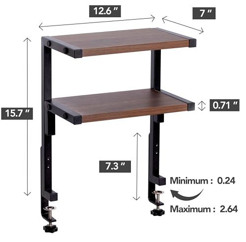 2-Tier Desk Shelf 15.7 * 5.9 inch Z630