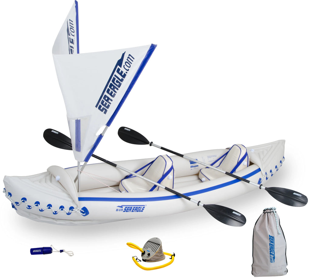 3 Person Inflatable Kayak Canoe with Paddles T562799