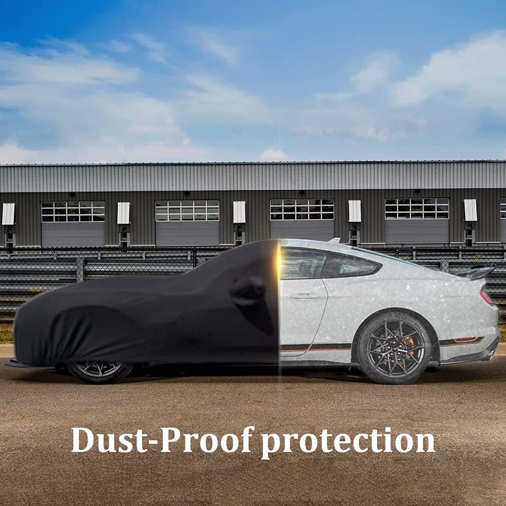 Black Velvet Indoor Car Cover V24662