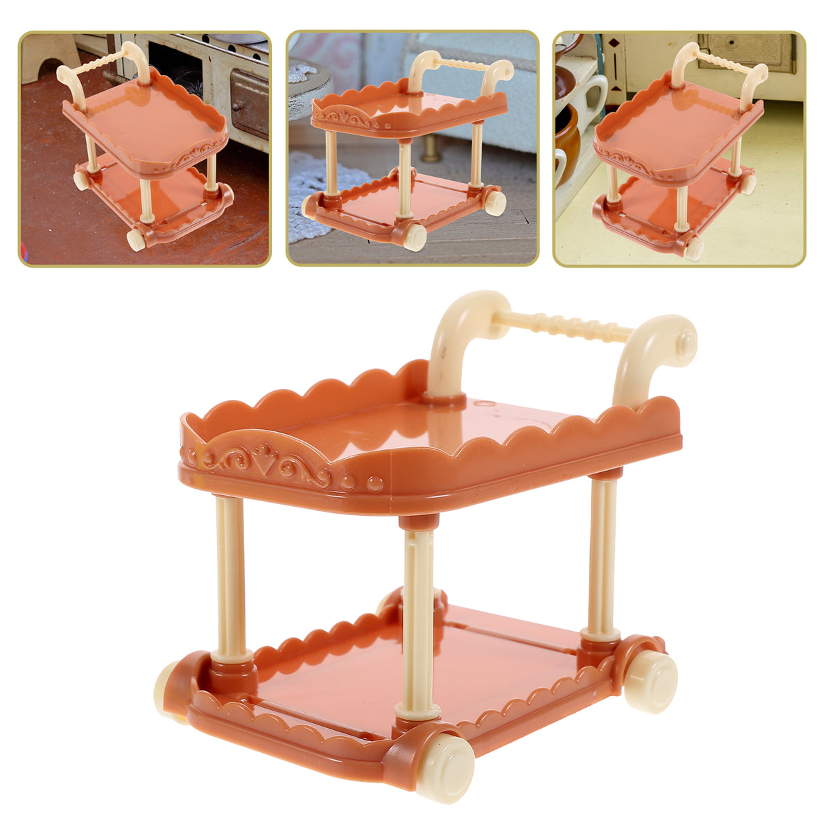 Miniature Kitchen Cart Dollies T127