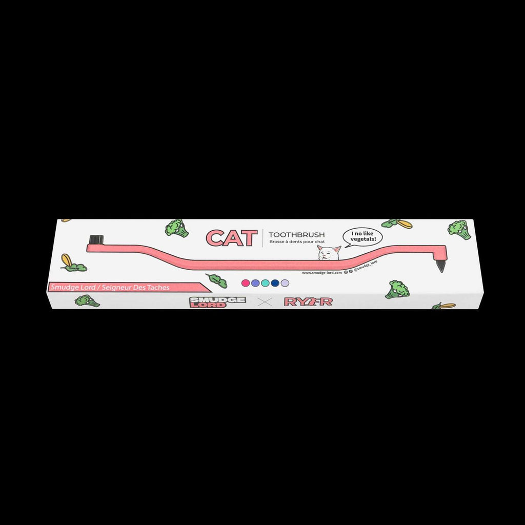 Dual Sided Cat Toothbrush F9079