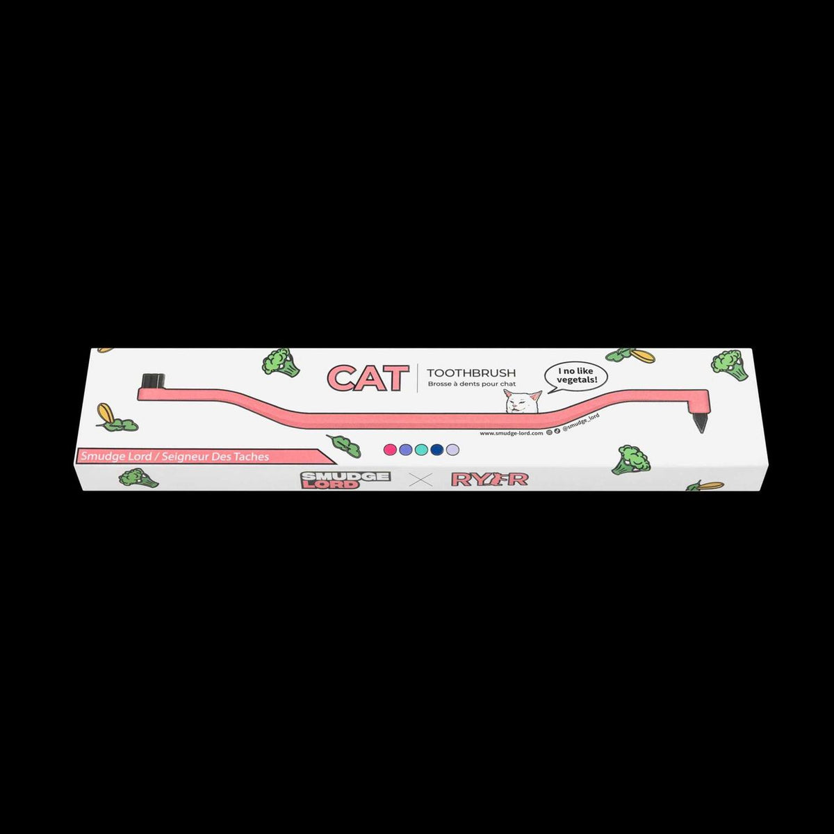 Dual Sided Cat Toothbrush F9079