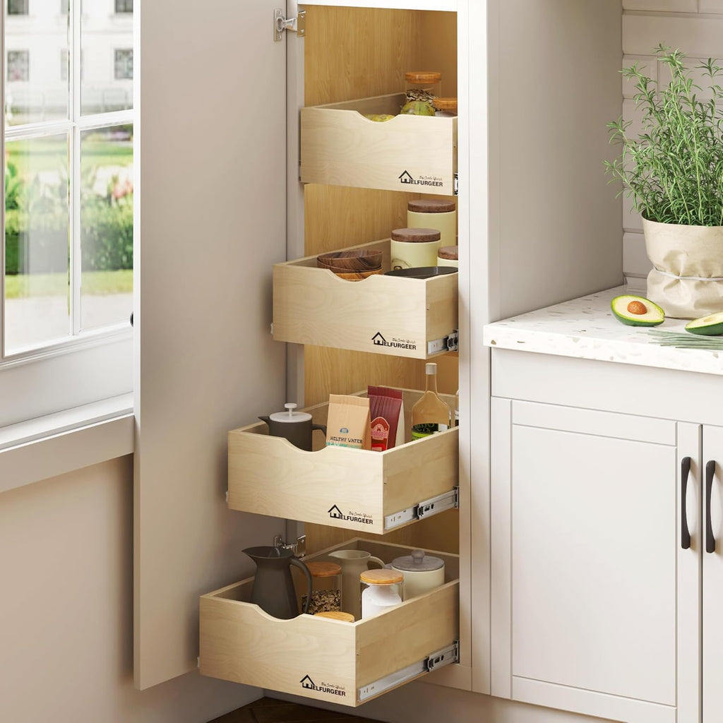 Pull Out Cabinet Organizer (32''W x 21''D) K532