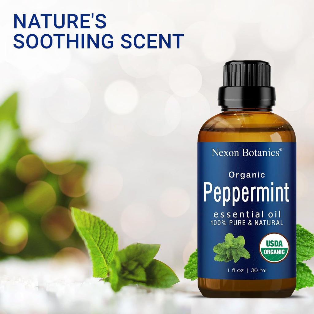 Organic Peppermint Essential Oil 30 ml Q633693