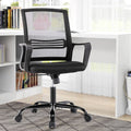Black Adjustable Swivel Office Chair B7280
