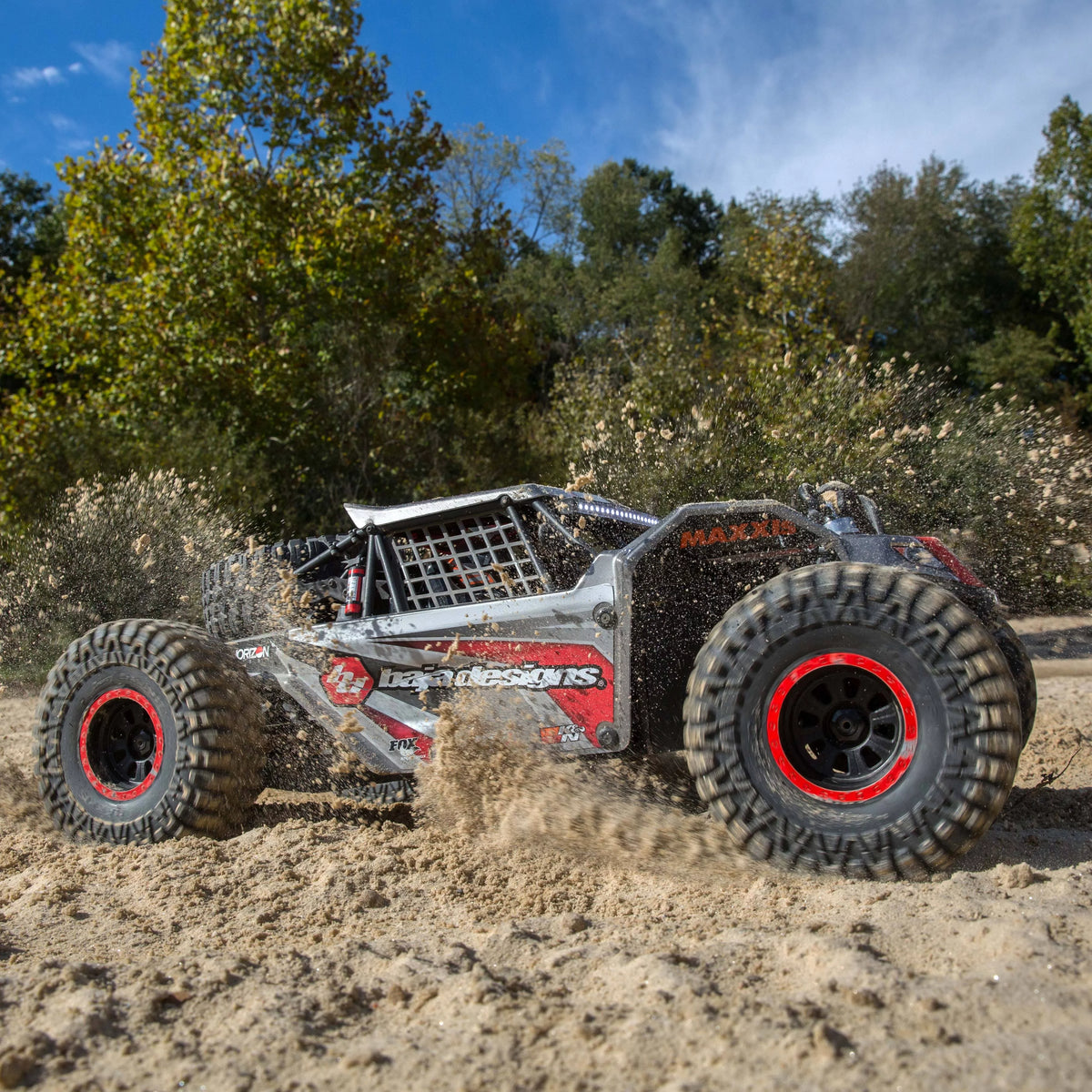 Gray 4 Wheel Drive Brushless Rock Racer RC Truck L12165