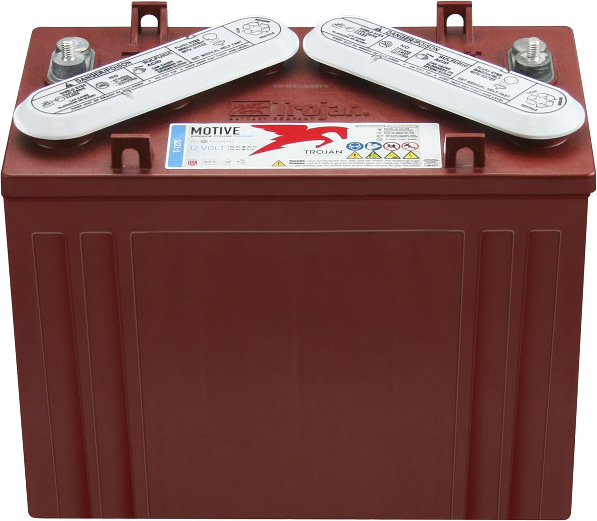 12V 150Ah Flooded Lead Acid Deep Cycle Battery x2 A8757