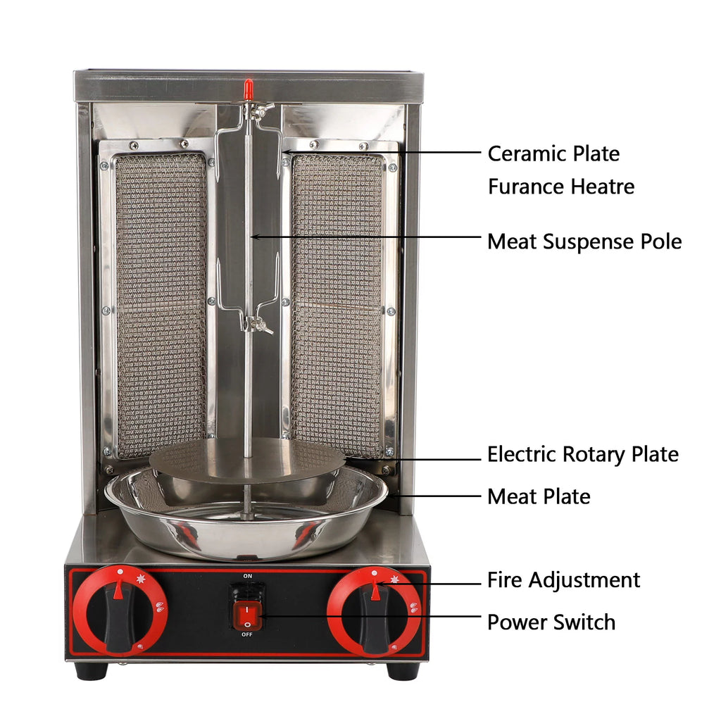 110V Vertical Doner Kebab Grill Machine Q58952