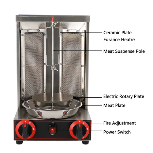 110V Vertical Doner Kebab Grill Machine Q58952
