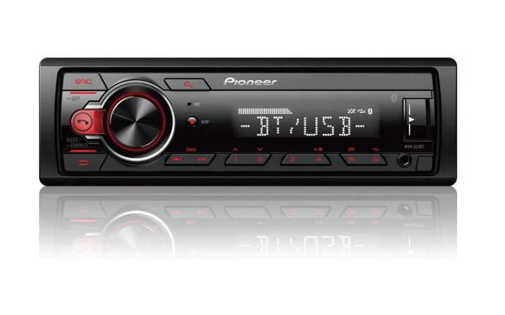 Single Din Bluetooth Car Stereo Digital Media Receiver L8565
