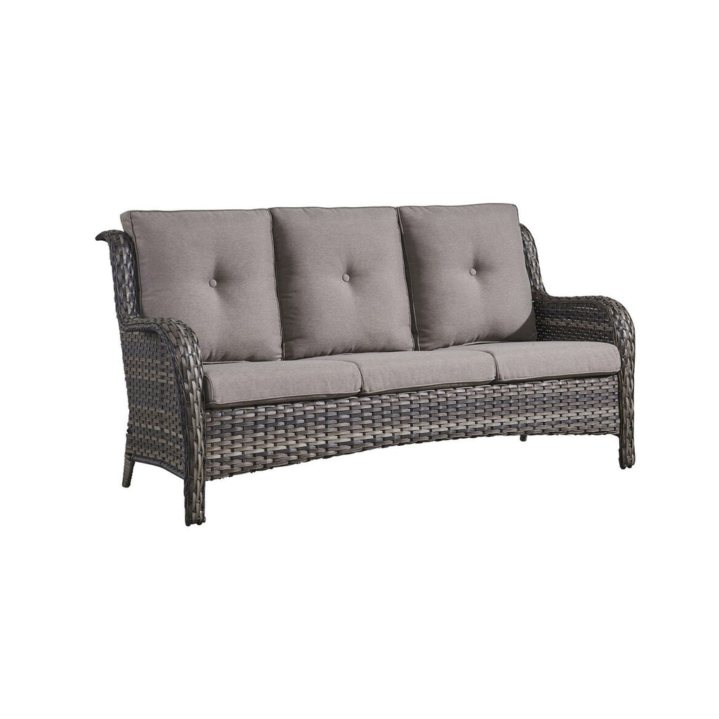 Rattan Wicker Sectional Sofa Set with Ottomans M88560