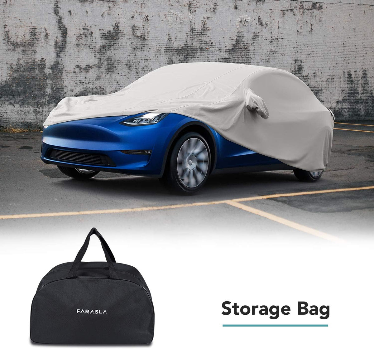 Outdoor Car Cover with Storage Bag N639439