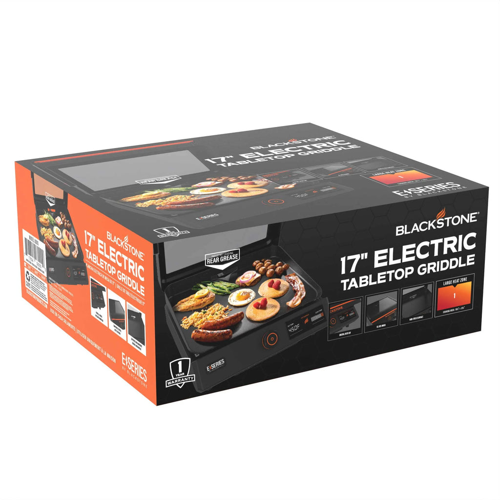 17 Electric Tabletop Griddle with Hood K130299