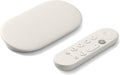 Porcelain 4K Google TV Streamer with Voice Search Remote J4217