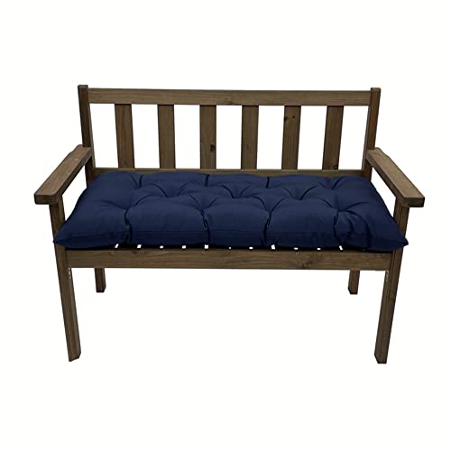 Waterproof Bench Cushion with Ties (47.2*19.7inch, burgundy) I723