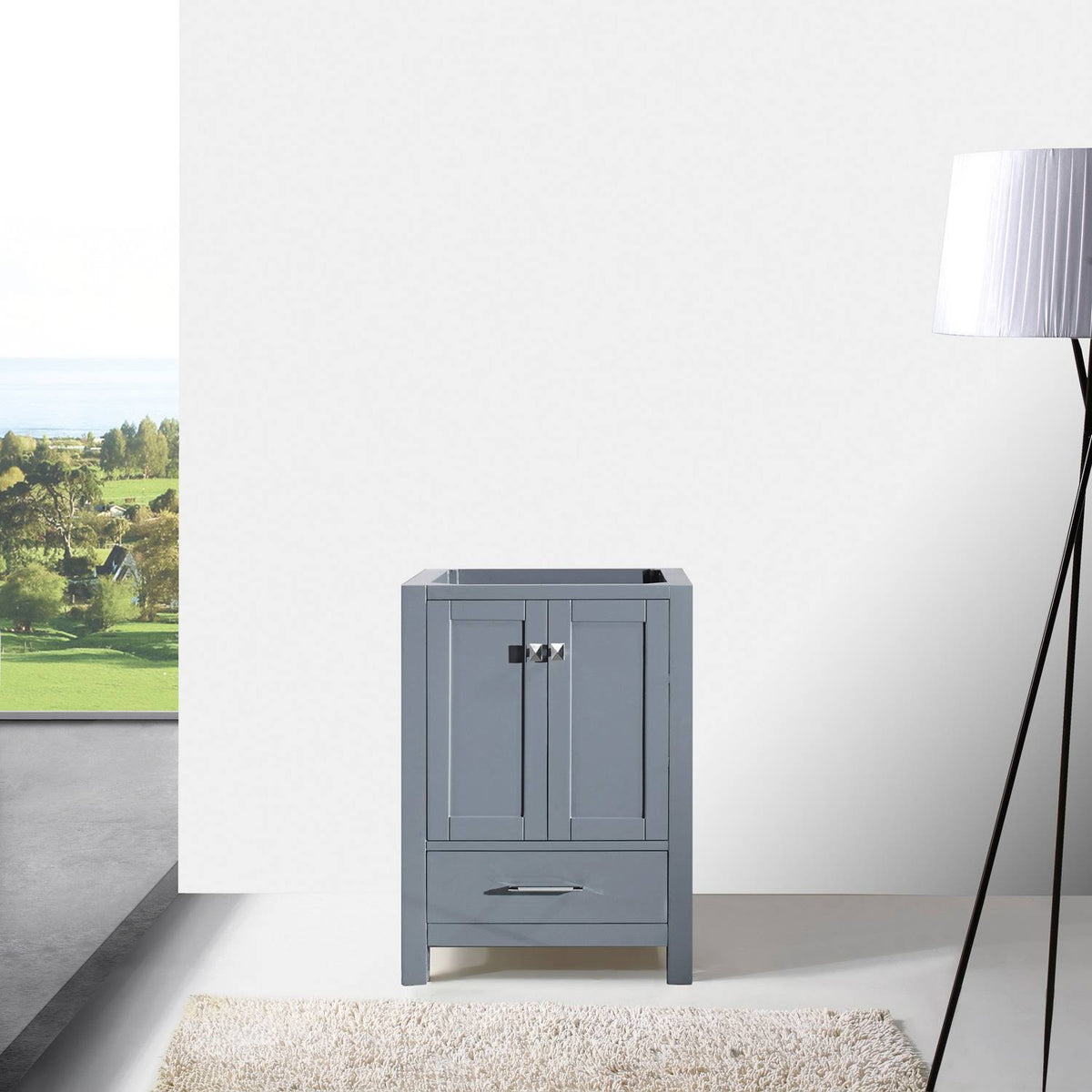 Grey Cabinet L393