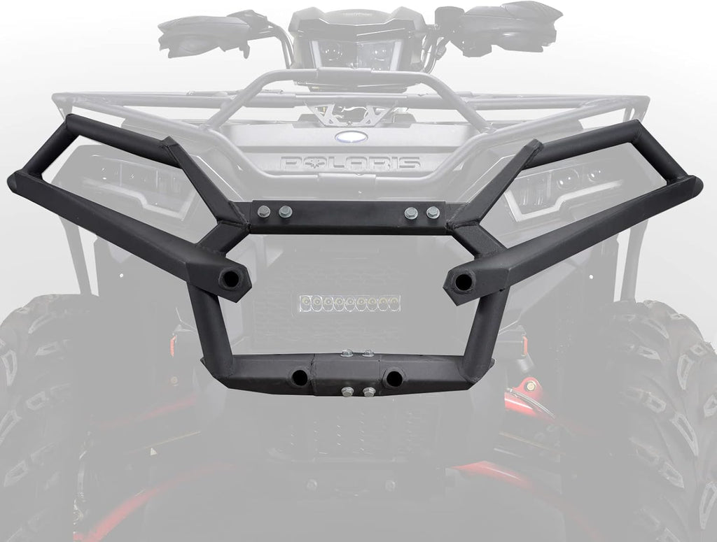 Black Heavy Duty Steel Front Bumper for Polaris Sportsman XP 1000 850 S L470
