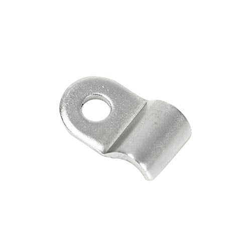 50pcs 3/16" Stainless Steel Brake Line Clamp & Screw V5671