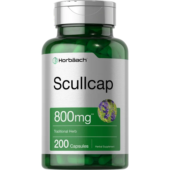 800mg 200 Capsules Skullcap Extract Q23397
